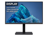 Acer B7 Vero B247YEbmiprzxv Monitor, 23.8", Full HD (1920x1080), IPS, 100Hz Refresh rate, 4Ms Response Time, Zero Frame Bezel, HDMI/DP/VGA/USB - UM.QB7EE.E16