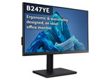 Acer B7 Vero B247YEbmiprzxv Monitor, 23.8", Full HD (1920x1080), IPS, 100Hz Refresh rate, 4Ms Response Time, Zero Frame Bezel, HDMI/DP/VGA/USB - UM.QB7EE.E16