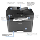 Brother MFC-L2800DW wireless all-in-one mono laser printer - MFC-L2800DW