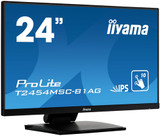 iiyama ProLite T2454MSC-B1AG computer monitor 60.5 cm (23.8") 1920 x 1080 pixels Full HD LED Touchscreen Multi-user Black - T2454MSC-B1AG