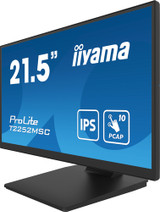 iiyama ProLite T2252MSC-B2 computer monitor 54.6 cm (21.5") 1920 x 1080 pixels Full HD LCD Touchscreen Black - T2252MSC-B2