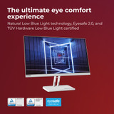 Lenovo L27e-40 27" FHD Monitor, Cloud Grey - 67ACKAC4UK