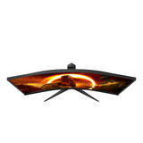 AOC G2 CU34G2X/BK computer monitor 86.4 cm (34") 3440 x 1440 pixels Quad HD LED Black, Red - CU34G2X/BK