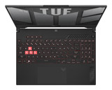 ASUS TUF Gaming A15 FA507NU-LP103W AMD Ryzen™ 5 7535HS Laptop 39.6 cm (15.6") Full HD 8 GB DDR5-SDRAM 512 GB SSD NVIDIA GeForce RTX 4050 Wi-Fi 6 (802.11ax) Windows 11 Home Black, Grey - 90NR0EB5-M00EF0