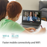 ASUS Chromebook CR1 CR1100CKA-GJ0388 Intel® Celeron® N N4500 29.5 cm (11.6") HD 4 GB LPDDR4x-SDRAM 64 GB eMMC Wi-Fi 6 (802.11ax) ChromeOS Grey - 90NX03V1-M00E00