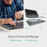 ASUS Chromebook CR1 CR1100CKA-GJ0388 Intel® Celeron® N N4500 29.5 cm (11.6") HD 4 GB LPDDR4x-SDRAM 64 GB eMMC Wi-Fi 6 (802.11ax) ChromeOS Grey - 90NX03V1-M00E00