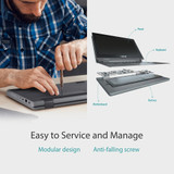 ASUS Chromebook Flip CR1 CR1100FKA-BP0745 Intel® Celeron® N N4500 29.5 cm (11.6") Touchscreen HD 4 GB LPDDR4x-SDRAM 64 GB eMMC Wi-Fi 6 (802.11ax) ChromeOS Grey - 90NX03E1-M00TZ0