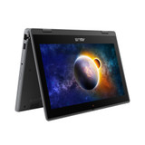ASUS BR1100F-CS41XAS-3Y Intel® Celeron® N N4500 Hybrid (2-in-1) 29.5 cm (11.6") Touchscreen HD 4 GB DDR4-SDRAM 128 GB SSD Wi-Fi 6 (802.11ax) Windows 11 Pro Education Grey - 90NX03A1-M01BA0