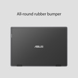 ASUS BR1100F-CS41XAS-3Y Intel® Celeron® N N4500 Hybrid (2-in-1) 29.5 cm (11.6") Touchscreen HD 4 GB DDR4-SDRAM 128 GB SSD Wi-Fi 6 (802.11ax) Windows 11 Pro Education Grey - 90NX03A1-M01BA0