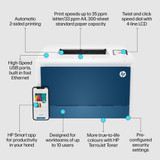 HP Color LaserJet Pro LaserJet Pro 4202dn Color Printer, Ethernet Only; Duplex - 4RA87F