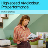 HP Color LaserJet Pro 3202dw, Color, Printer for Small medium business, Print, Wireless; Print from phone or tablet; Two-sided printing; Front USB flash drive port; TerraJet cartridge - 499R0F