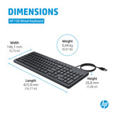 HP 150 Wired Keyboard - 664R5AA