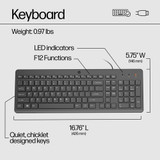 HP 150 Wired Keyboard - 664R5AA