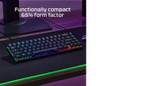 HyperX Alloy Origins 65 - Mechanical Gaming Keyboard - HX Red (US Layout) - 4P5D6AA