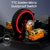 HyperX Pulsefire Haste - Gaming Mouse (Black-Red) - 4P5E3AA