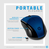HP Wireless Mouse 220 (Lumiere Blue) - 7KX11AA