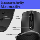 HP 690 Rechargeable Wireless Mouse - 7M1D4AA