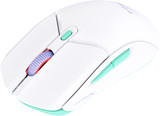HP HyperX Pulsefire Haste 2 Core Wls - Gaming Mouse (Wht/Grn/Pur) - 8R2E7AA
