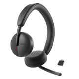 DELL WL3024 Headset Wired & Wireless Head-band Calls/Music USB Type-C Bluetooth Black - WL3024-DWW