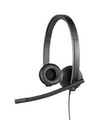 Logitech USB Headset H570e Stereo - 981-000575