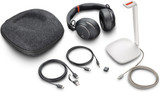 POLY Voyager Surround 85 UC Microsoft Teams Certified USB-C Headset +USB-C/A Adapter +Charging Stand - 8G7T8AA