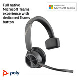 POLY Voyager 4310 Microsoft Teams Certified USB-A Headset +BT700 dongle - 77Y91AA