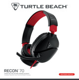 Turtle Beach Recon 70 Headset Wired Head-band Gaming Black, Red - TBS-8010-05 Turtle Beach Recon 70 Headset Wired Head-band Gaming Black, Red - TBS-8010-05