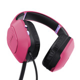 Trust GXT 415P Zirox Headset Wired Head-band Gaming Pink - 24992