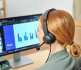 Trust HS-260 Headset Wired Neck-band Office/Call center USB Type-A Black - 25334