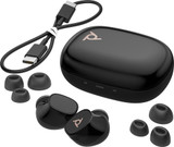 POLY Voyager Free 20 Black Earbuds +Basic Charge Case - A28PTAA
