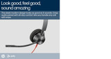 POLY Blackwire 3310 Monaural Microsoft Teams Certified USB-C Headset +USB-C/A Adapter - 8X216AA