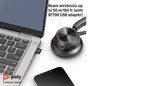 POLY Voyager 4310 USB-C Headset +BT700 dongle +Charging Stand - 77Y96AA
