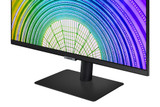 Samsung LS24A600UCUXXU computer monitor 61 cm (24") 2560 x 1440 pixels Quad HD Black - LS24A600UCUXXU