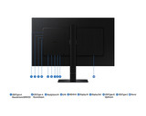 Samsung ViewFinity S6 LS27D600UAU computer monitor 68.6 cm (27") 2560 x 1440 pixels Quad HD Black - LS27D600UAUXXU