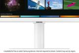 Samsung 32" M70B UHD, USB-C White Smart Monitor with Speakers & Remote - LS32BM701UPXXU