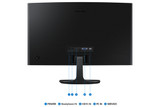 Samsung 24" S36GD FHD Curved Monitor - LS24D360GAUXXU
