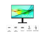 Samsung LS24D600UAU computer monitor 61 cm (24") 2560 x 1440 pixels Quad HD Black - LS24D600UAUXXU