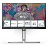 AOC Q27U3CV computer monitor 68.6 cm (27") 2560 x 1440 pixels 4K Ultra HD LCD Black - Q27U3CV AOC Q27U3CV computer monitor 68.6 cm (27") 2560 x 1440 pixels 4K Ultra HD LCD Black - Q27U3CV