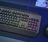 Trust GXT 836 Evocx keyboard Gaming USB QWERTY UK English Black - 24726