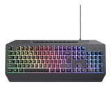 Trust GXT 836 Evocx keyboard Gaming USB QWERTY UK English Black - 24726