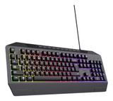 Trust GXT 836 Evocx keyboard Gaming USB QWERTY UK English Black - 24726