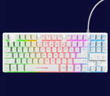 Trust GXT 833W Thado keyboard Gaming USB QWERTY UK English White - 24741