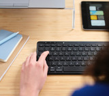 Trust Lyra keyboard Office USB + RF Wireless + Bluetooth QWERTY UK English Black - 24711