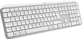 Logitech 920-011585 keyboard Universal RF Wireless + Bluetooth QWERTY UK English Aluminium, White - 920-011585