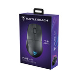 Turtle Beach Pure Air - Ultra-Light Wireless Ergonomic RGB Gaming Mouse, 26K DPI Optical Sensor, 125 hour Battery, Dual Wireless System, TITAN Optical Switches, Bluetooth, RGB Illumination. Semi-translucent Black - TBM-1102-05