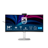Philips 6000 series 34B2U6603CH/00 computer monitor 86.4 cm (34") 3440 x 1440 pixels Wide Quad HD LCD Grey - 34B2U6603CH/00