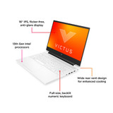 HP Victus Gaming 16-r0007na Laptop 40.9 cm (16.1") Full HD Intel® Core™ i5 i5-13500H 16 GB DDR5-SDRAM 512 GB SSD NVIDIA GeForce RTX 3050 Wi-Fi 6E (802.11ax) Windows 11 Home Black - 876Z5EA