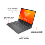 HP Victus Gaming 16-r0007na Laptop 40.9 cm (16.1") Full HD Intel® Core™ i5 i5-13500H 16 GB DDR5-SDRAM 512 GB SSD NVIDIA GeForce RTX 3050 Wi-Fi 6E (802.11ax) Windows 11 Home Black - 876Z5EA