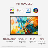 ASUS Zenbook 14 OLED UM3406HA-QL020W AMD Ryzen™ 7 8840HS Laptop 35.6 cm (14") Full HD 16 GB LPDDR5x-SDRAM 1 TB SSD Wi-Fi 6E (802.11ax) Windows 11 Home Black - 90NB1272-M004V0