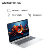 HP ENVY 17-da0011na Intel Core Ultra 7 155H Laptop 43.9 cm (17.3") Touchscreen Full HD 16 GB DDR5-SDRAM 512 GB SSD Wi-Fi 6E (802.11ax) Windows 11 Home Silver - A30RKEA